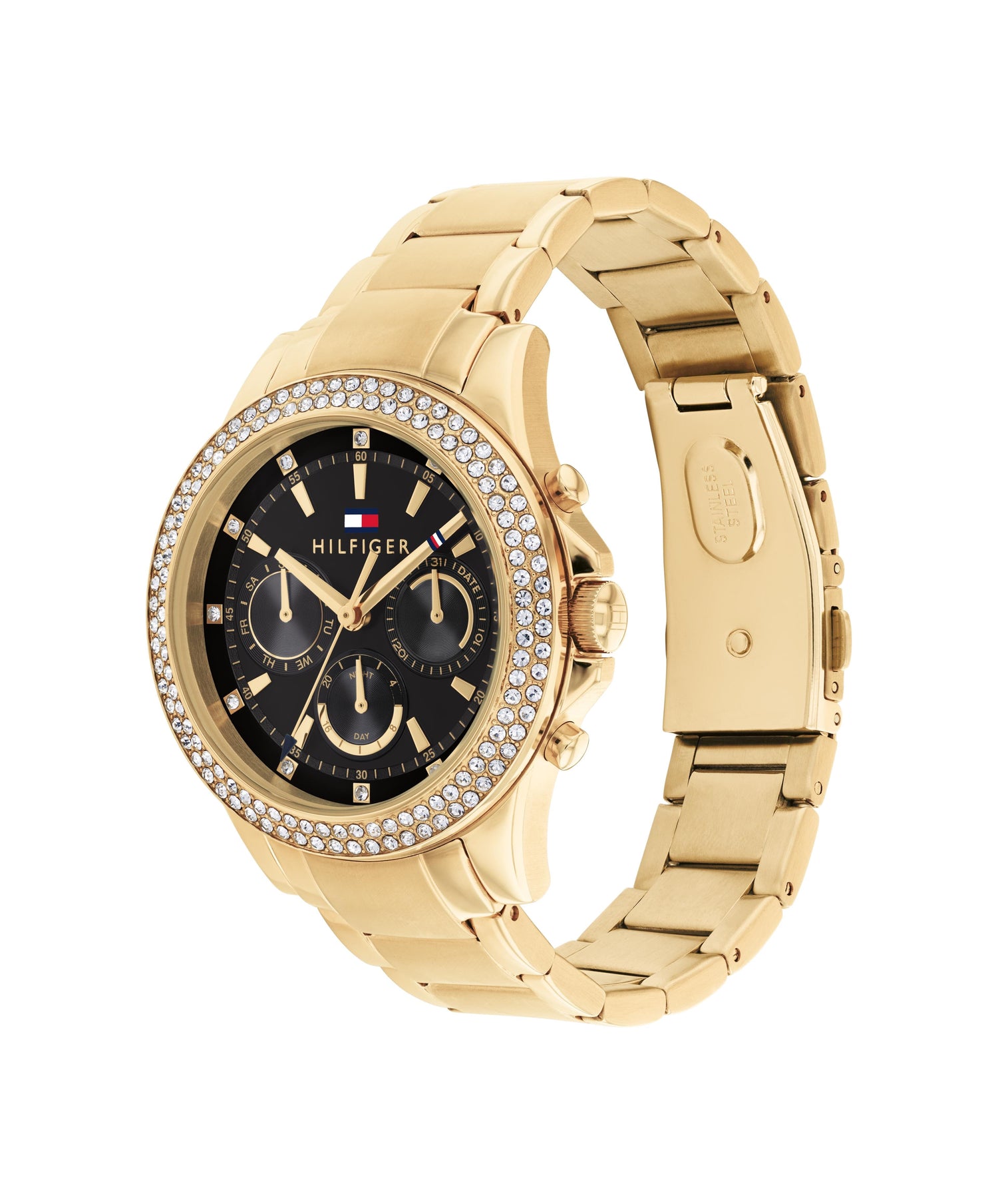 Tommy Hilfiger Haven Black and Gold Women's Watch 1782676 Watches Tommy Hilfiger 