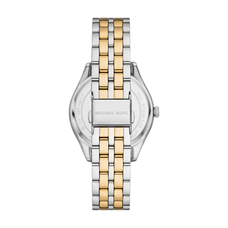 Michael Kors Harlowe Three-Hand Two-Tone Stainless Steel Watch MK4811