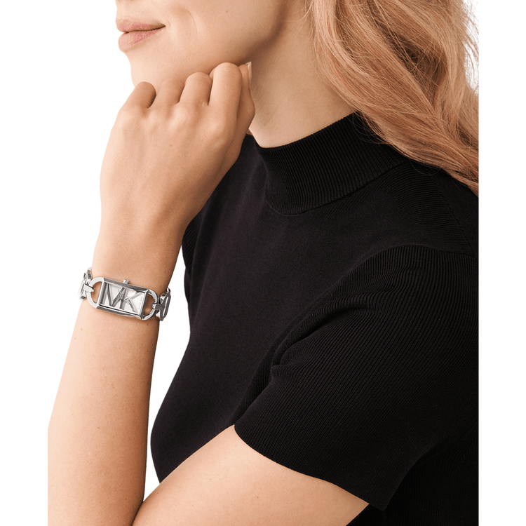 Michael Kors MK Empire Three-Hand Stainless Steel Watch MK7407