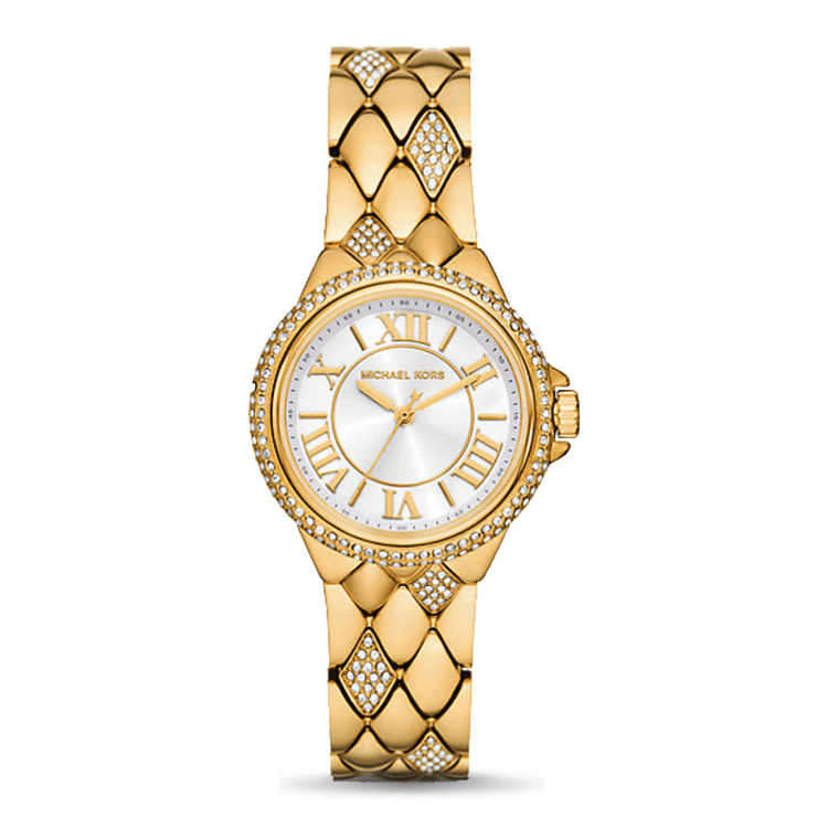 Michael Kors Camille Gold Women's Watch MK4801 Bevilles Jewellers 