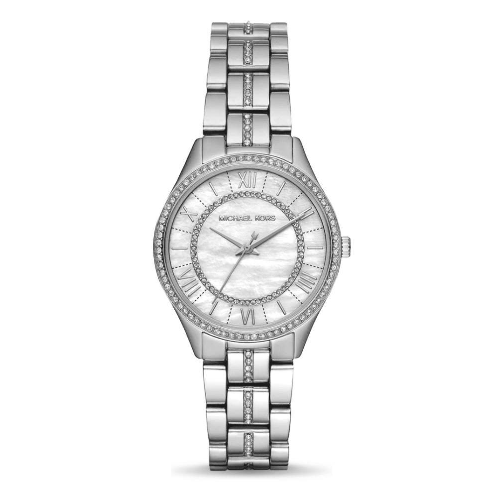 Michael Kors Lauryn Silver Women's Watch MK3900 Bevilles Jewellers 