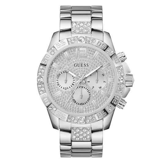 Guess Trend Majestic Trend Silver-Tone Multi-function Men's Watch GW0796G1 watches item
