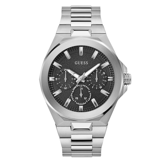 Guess Sport Dashboard Sport Silver-Tone Multi-function Men's Watch GW0798G1 watches item