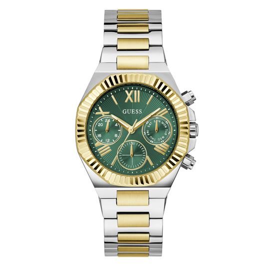 Guess Dress Equality Dress Two-Tone Silver and Gold-Tone Men's Watch GW0769L4 watches item
