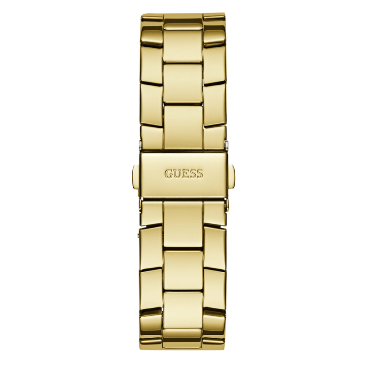 Guess Sport Majesty Sport Gold-Tone Crystal Bezel Men's Watch GW0771L2