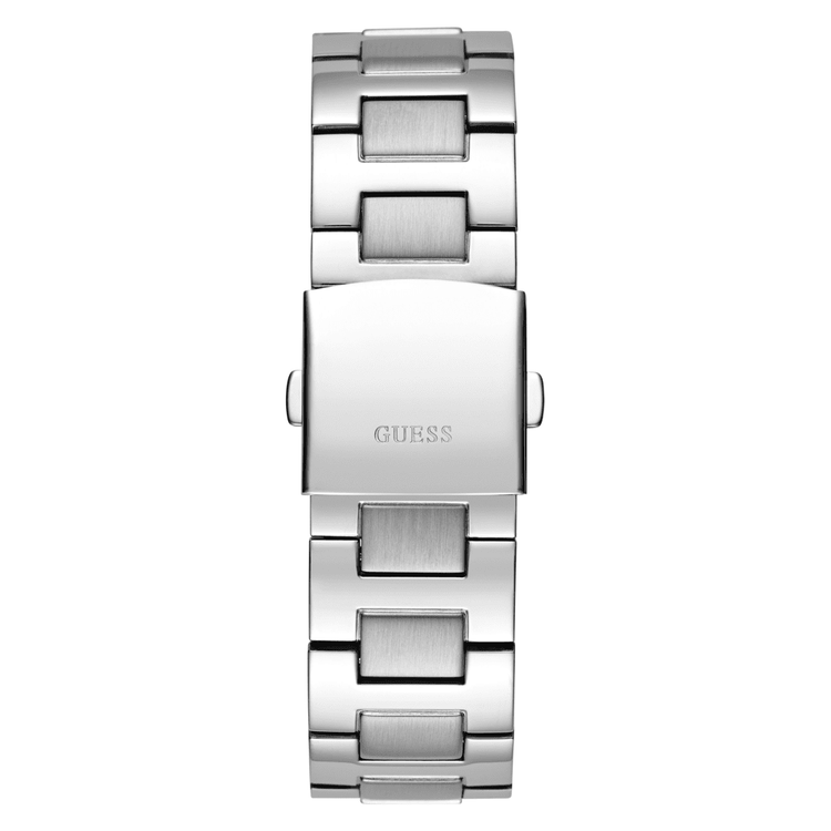 Guess Trend Empire Trend Silver-Tone Multi-function Men's Watch GW0785G3