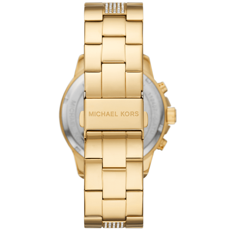 Michael Kors Brynn Chronograph Gold-Tone Stainless Steel Watch MK7504