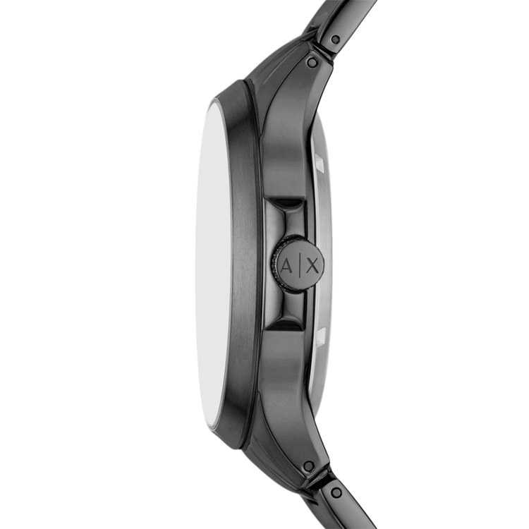 Armani Exchange Automatic Gunmetal Stainless Steel Watch AX2458