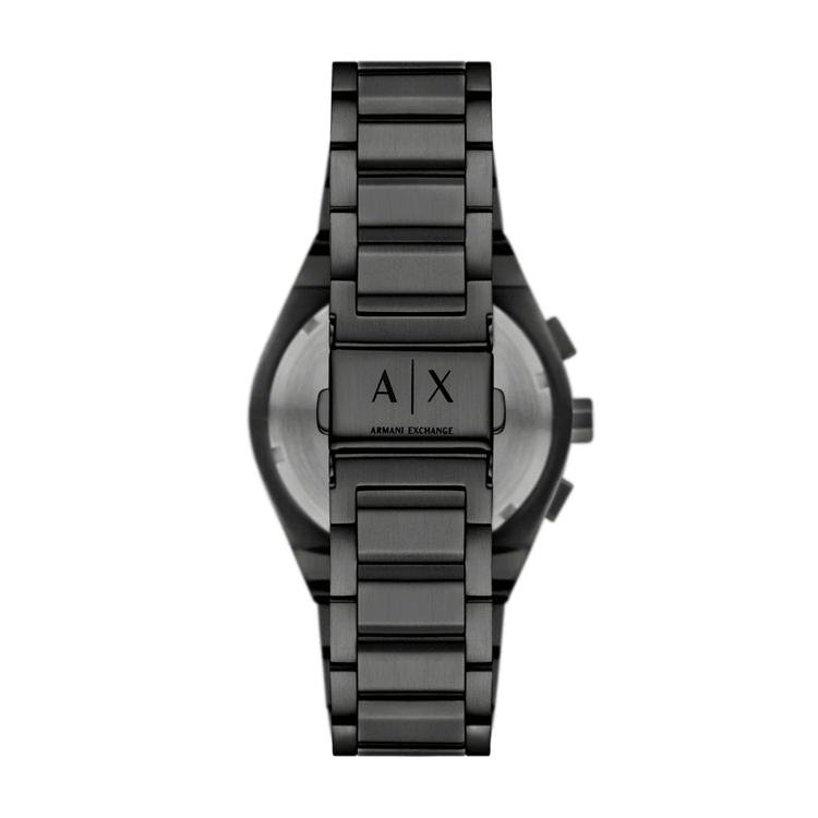 Armani Exchange Chronograph Black Stainless Steel Watch AX4183