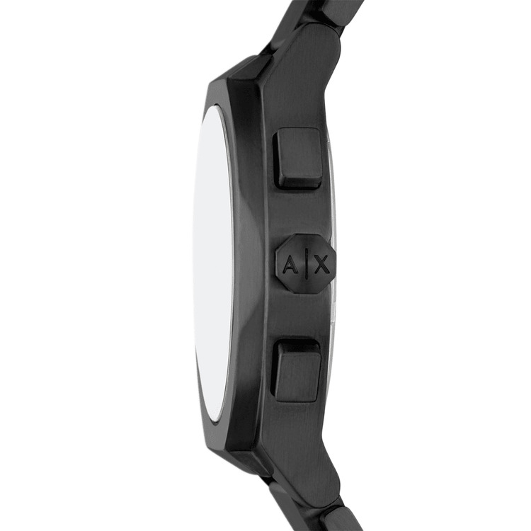 Armani Exchange Chronograph Black Stainless Steel Watch AX4183