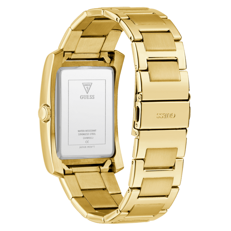 GUESS Men's Gold Tone Analogue Watch GW0896G2