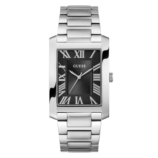 GUESS Men's Silver Tone Analogue Watch GW0896G1 watches item