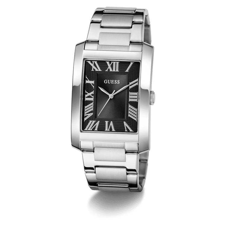 GUESS Men's Silver Tone Analogue Watch GW0896G1
