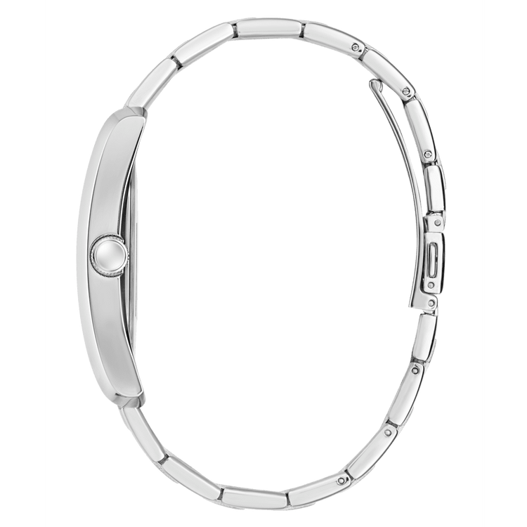 GUESS Men's Silver Tone Analogue Watch GW0896G1