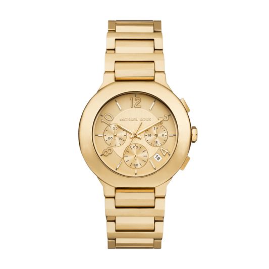 Michael Kors Gramercy Chronograph Gold-Tone Stainless Steel Watch MK7520 watches item
