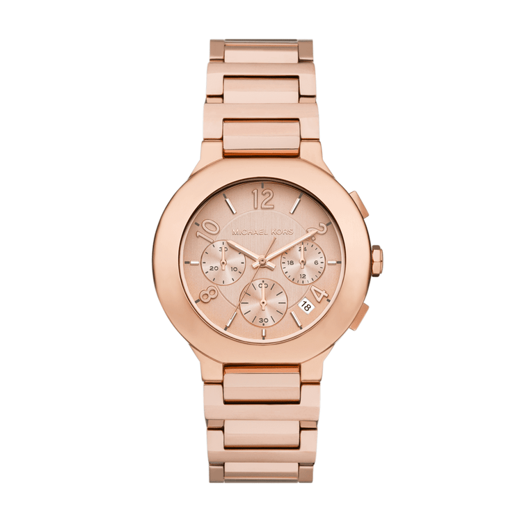 Michael Kors Gramercy Chronograph Rose Gold-Tone Stainless Steel Watch MK7521
