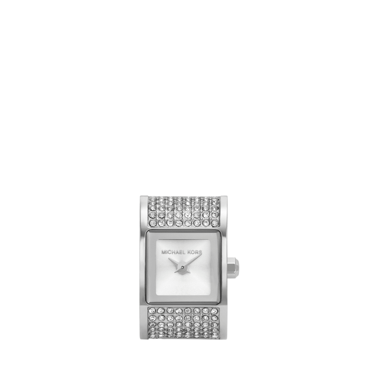 Michael Kors Darrington Two-Hand Stainless Steel Watch Ring MK4884