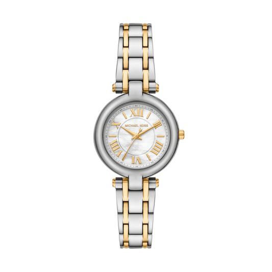 Michael Kors Laney Three-Hand Two-Tone Stainless Steel Watch MK4895 watches item