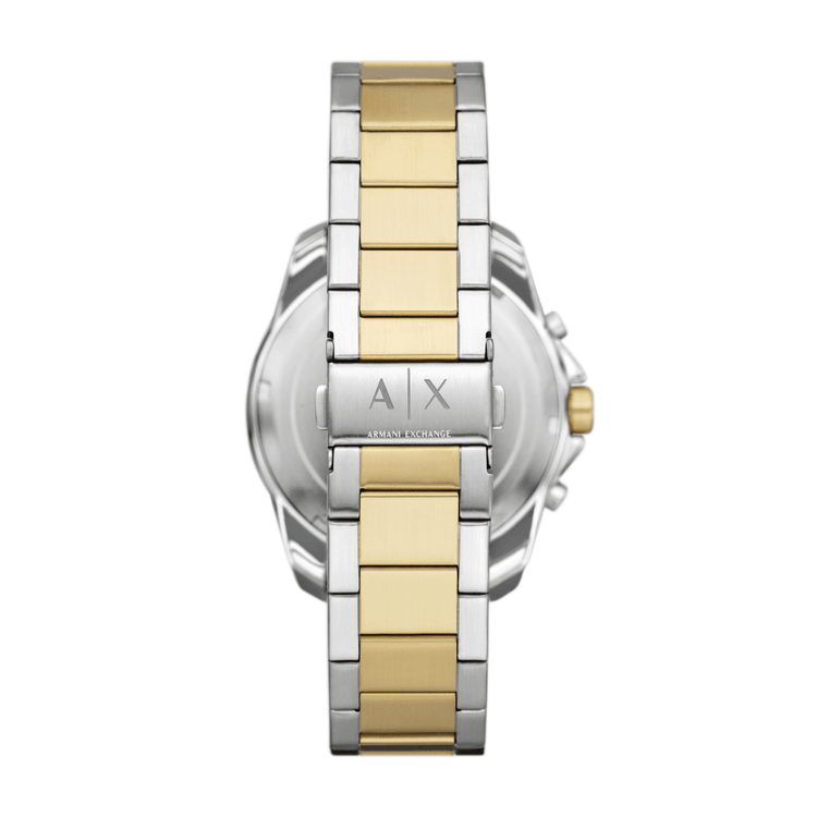 Armani Exchange Chronograph Two-Tone Stainless Steel Watch AX1966