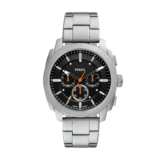 Fossil Machine Chronograph Stainless Steel Watch FS6095 watches item