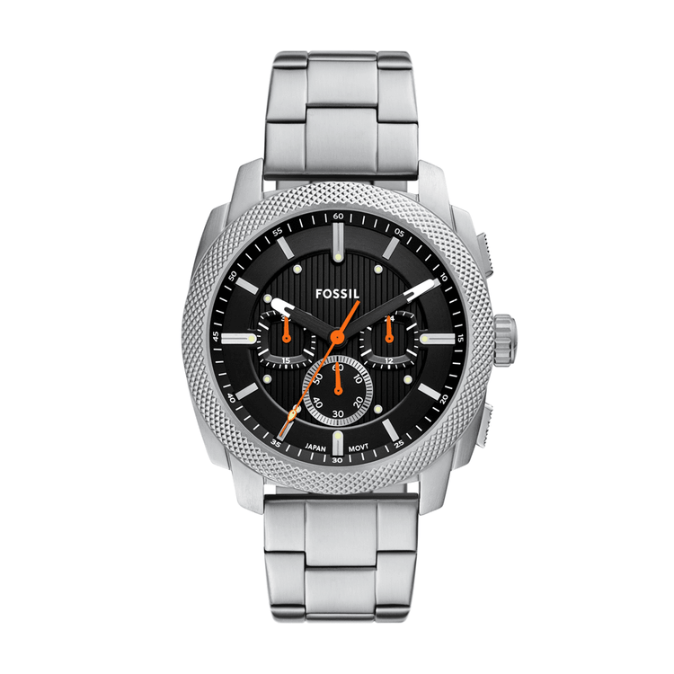 Fossil Machine Chronograph Stainless Steel Watch FS6095