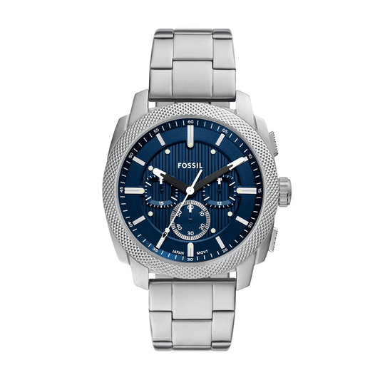 Fossil Machine Chronograph Stainless Steel Watch FS6096 watches item