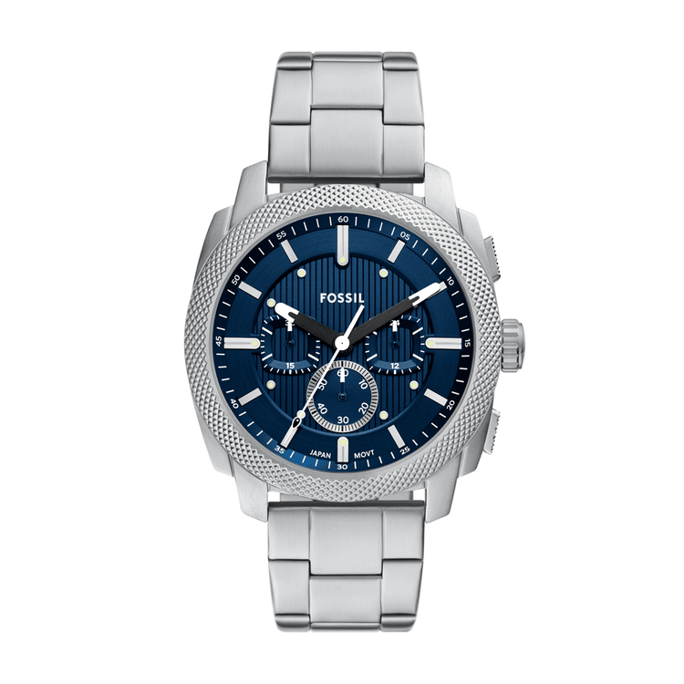 Fossil Machine Chronograph Stainless Steel Watch FS6096