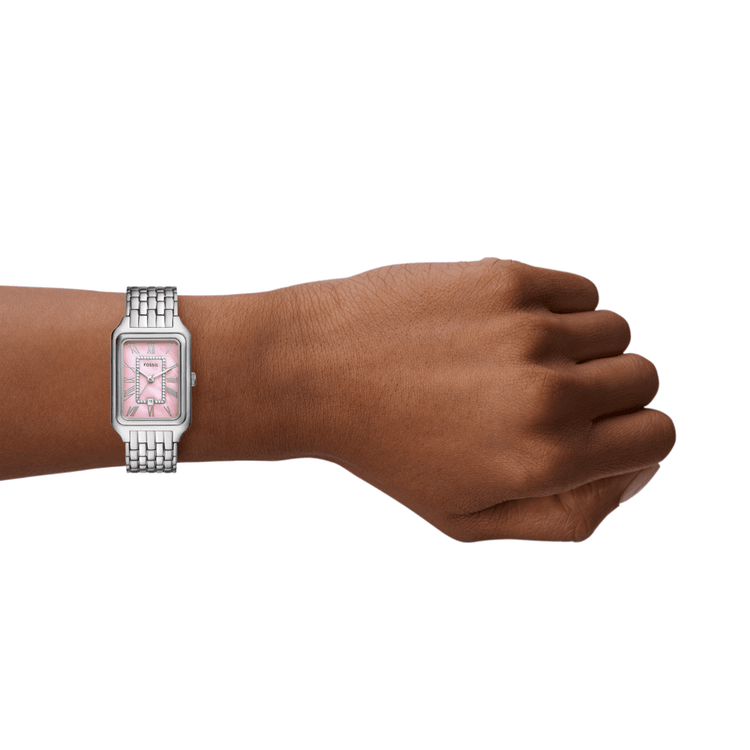 Fossil Raquel Three-Hand Date Stainless Steel Watch ES5401
