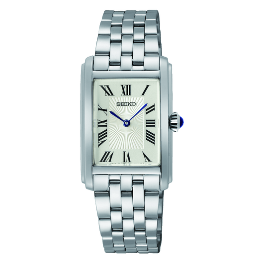 Seiko Ladies Stainless Steel Ivory Watch SWR083P watches item