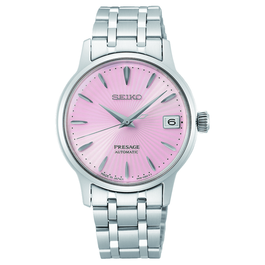 Seiko Ladies Stainless Steel Pink Watch SRP839J watches item