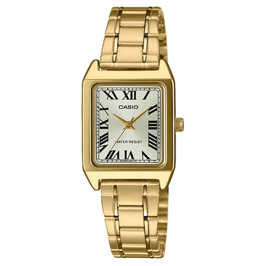 Casio Ladies Analogue Gold Watch LTPV007G-9B watches item