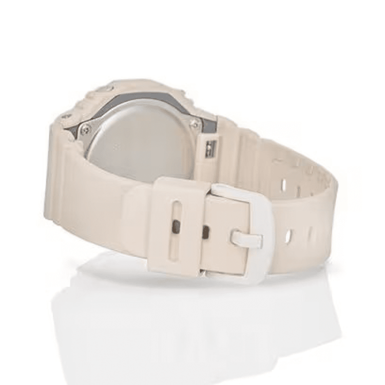 Casio G Shock Ladies Cream Watch GMA-S2100-4A