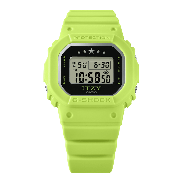 Casio G Shock Ladies ITZY Lime Green Watch GMD-S5610IT-3