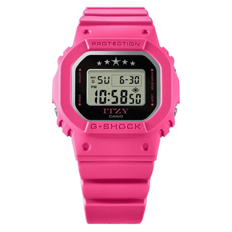 Casio G Shock Ladies ITZY Fuchsia Pink Watch GMD-S5610IT-4A