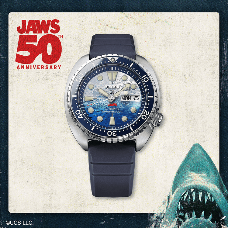 Seiko Limited Edition Jaws Prospex Automatic 200M Diver's Watch SRPL81K