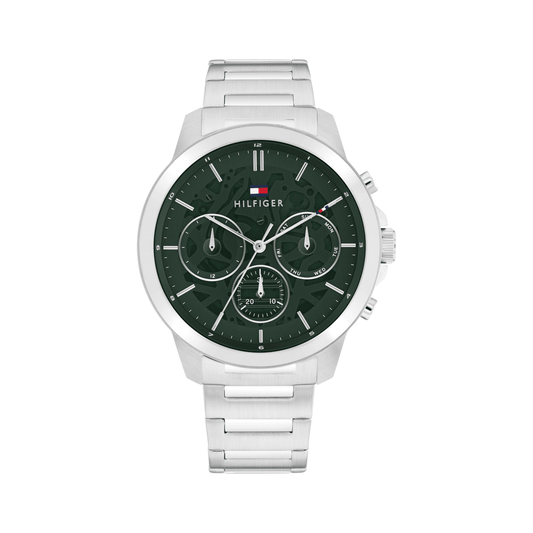 Tommy Hilfiger Henry Stainless Steel Green Dial Men's Watch 1710686 watches item
