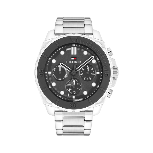 Tommy Hilfiger Morgan Stainless Steel Dark Grey Dial Men's Watch 1710689 watches item