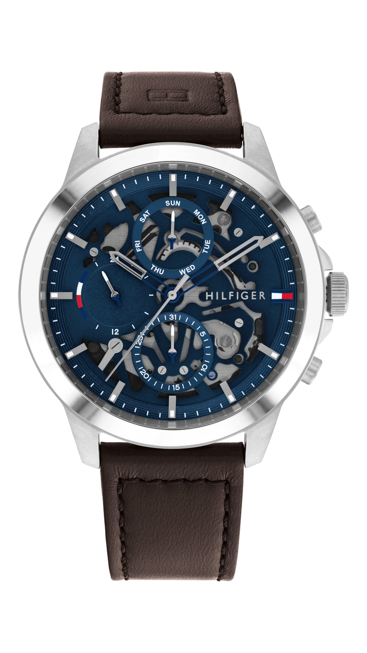 Tommy Hilfiger Henry Blue and Silver Men's Watch 1710476