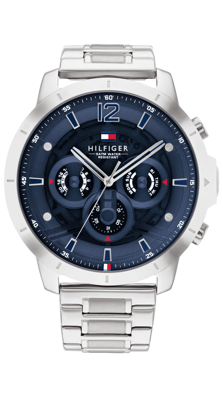 Tommy Hilfiger Luca Stainless Steel Navy Dial Men's Watch 1710492