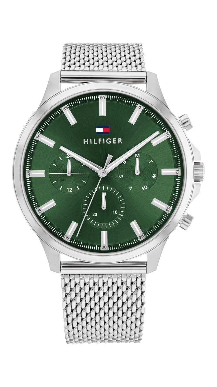 Tommy Hilfiger Ryder Stainless Steel Green Dial Men's Watch 1710499