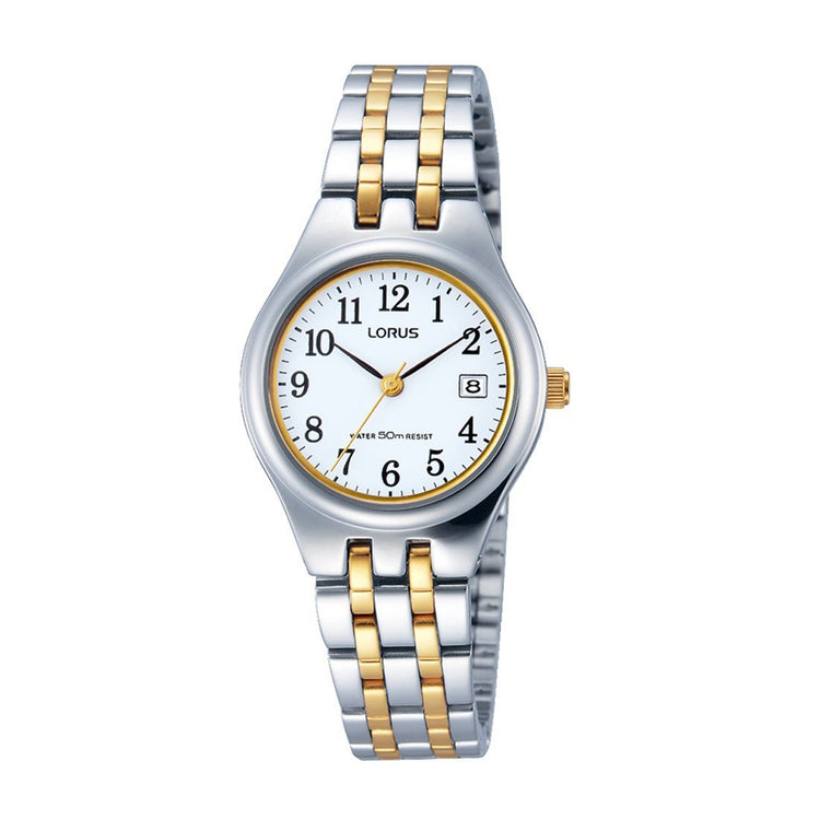 Lorus Ladies Two Tone Watch RH787AX-9 Watches Lorus 