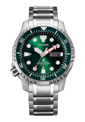 Citizen Promaster Green and Silver Men's Watch NY0100-50X