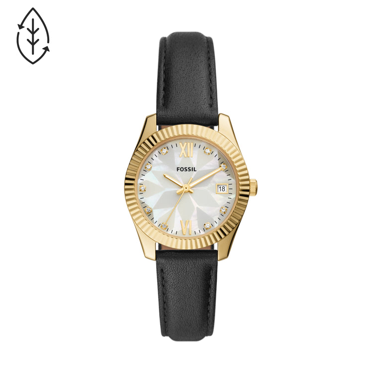 Fossil Scarlette Gold and Black Women's Watch ES5149