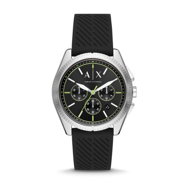 Armani Exchange Giacomo Black and Silver Men's Watch AX2853 Watches Armani Exchange 