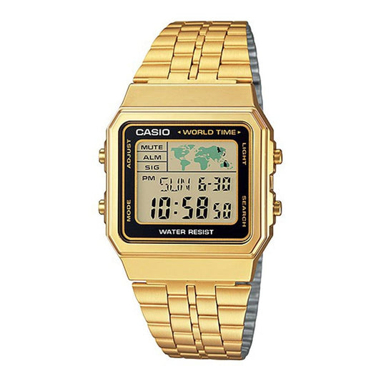 Casio Vintage Series Digital Gold Watch Model A500WGA-1DF Watches Casio 