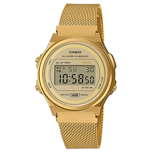 Casio Vintage Digital Gold Watch A171WEMG-9ADF Watches Casio  watches item