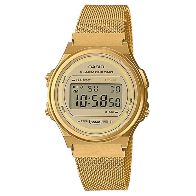 Casio Vintage Digital Gold Watch A171WEMG-9ADF Watches Casio 