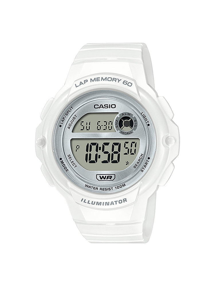 Casio White Watch LWS-1200H-7A1V