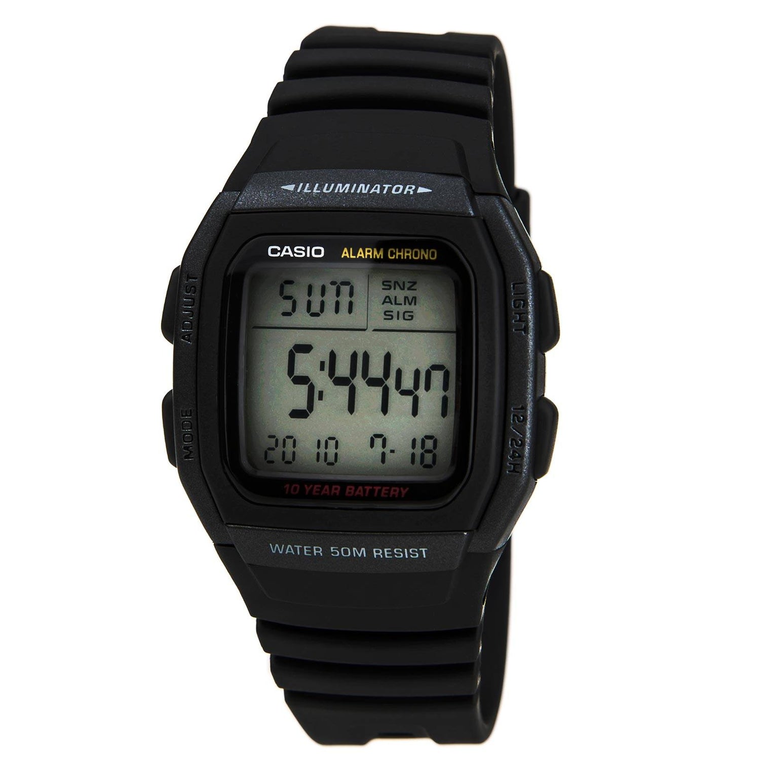 Casio Illuminator Watch Model- W-96H-1BVDF Watches Casio 
