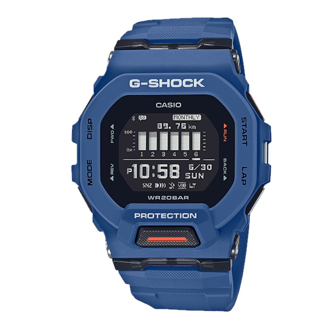 Casio G Shock G Squad Blue Watch GBD200-2D Watches Casio 